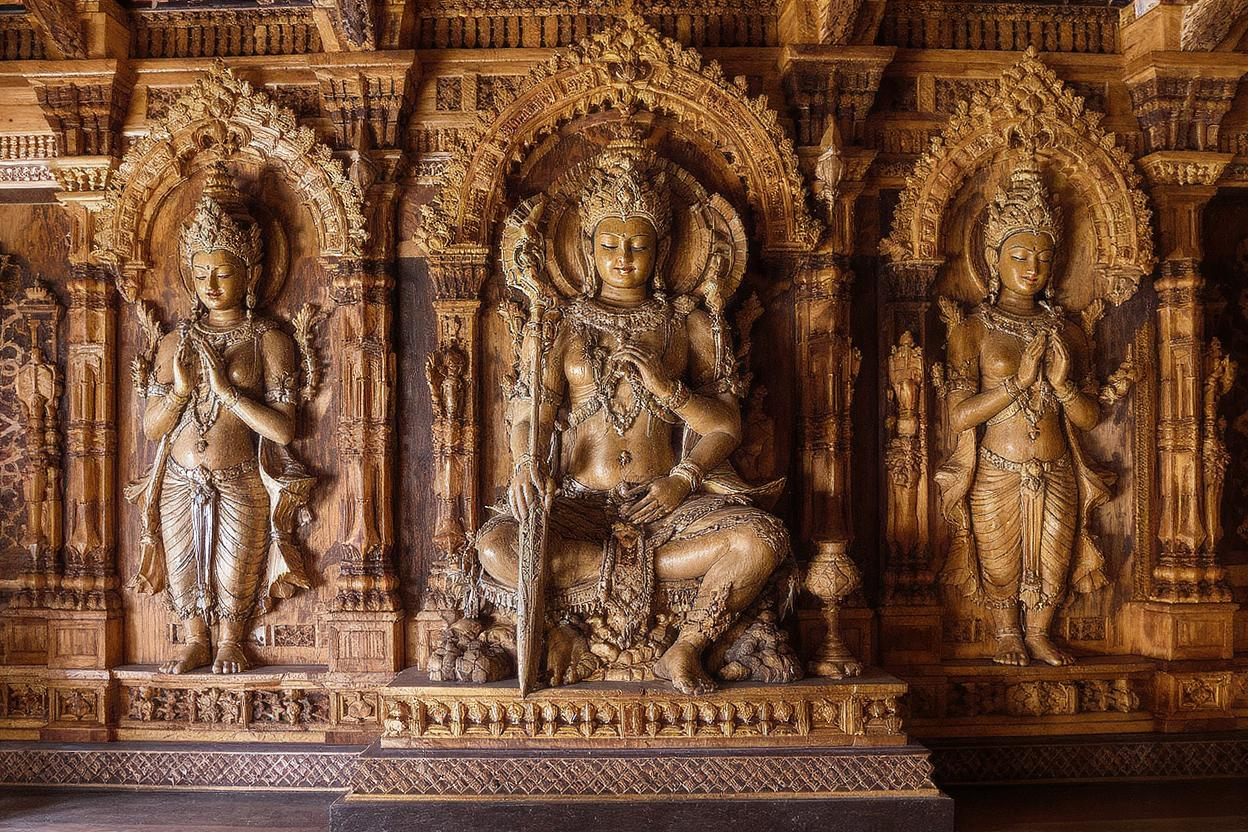 Traditional Woodcarving Treasures from Mas Village