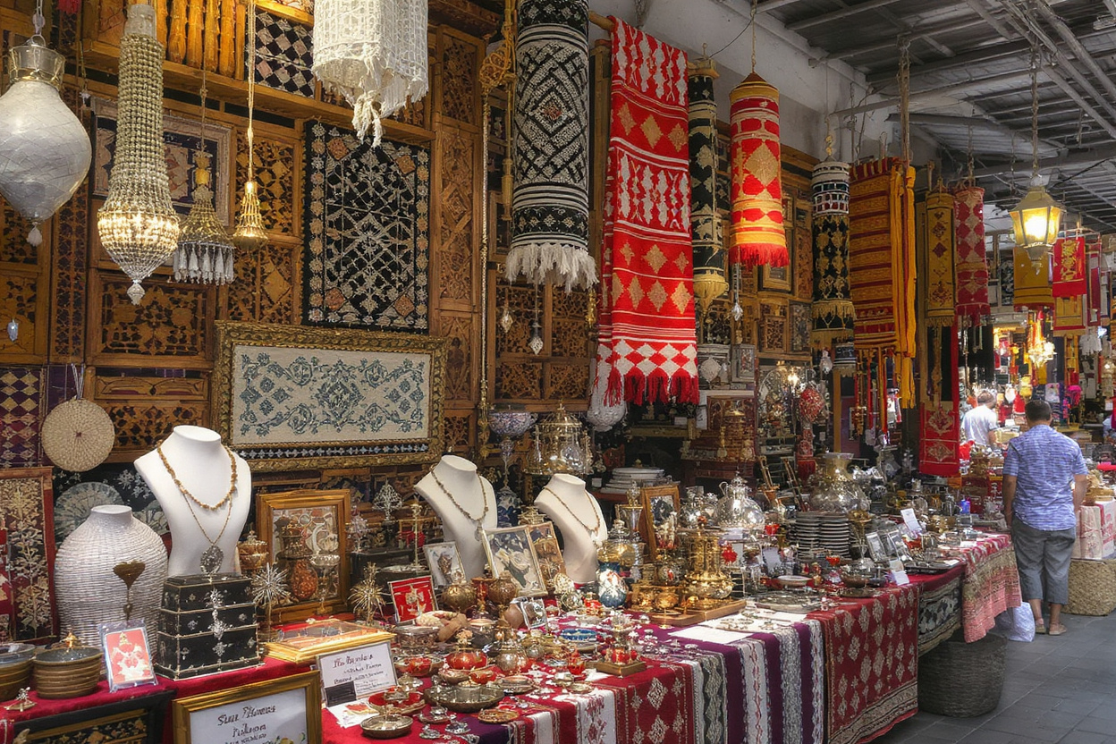Balinese Art Market Culture and Shopping Experience