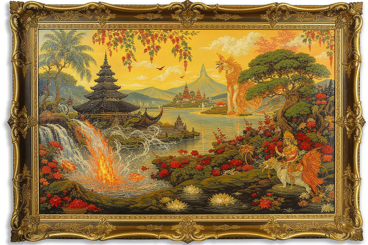 Traditional Balinese Paintings: A Guide to Timeless Indonesian Art