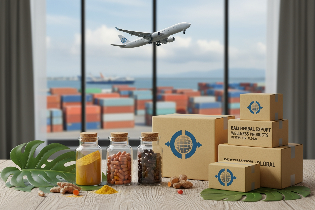 Bali Herbal Supplement Export to Global Wellness Market