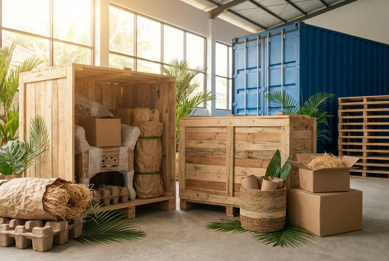 The Rise of Green Logistics: Sustainable Packaging for Bali Exports